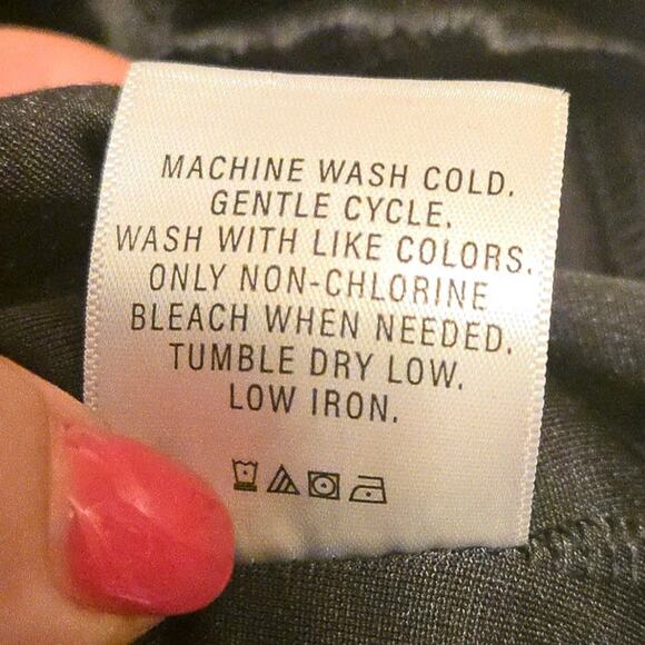 Sz XXL SPRING & MERCER Black Crushed Velvet Legging V-Neck Hi-lo Pocket Tee - Picture 6 of 7